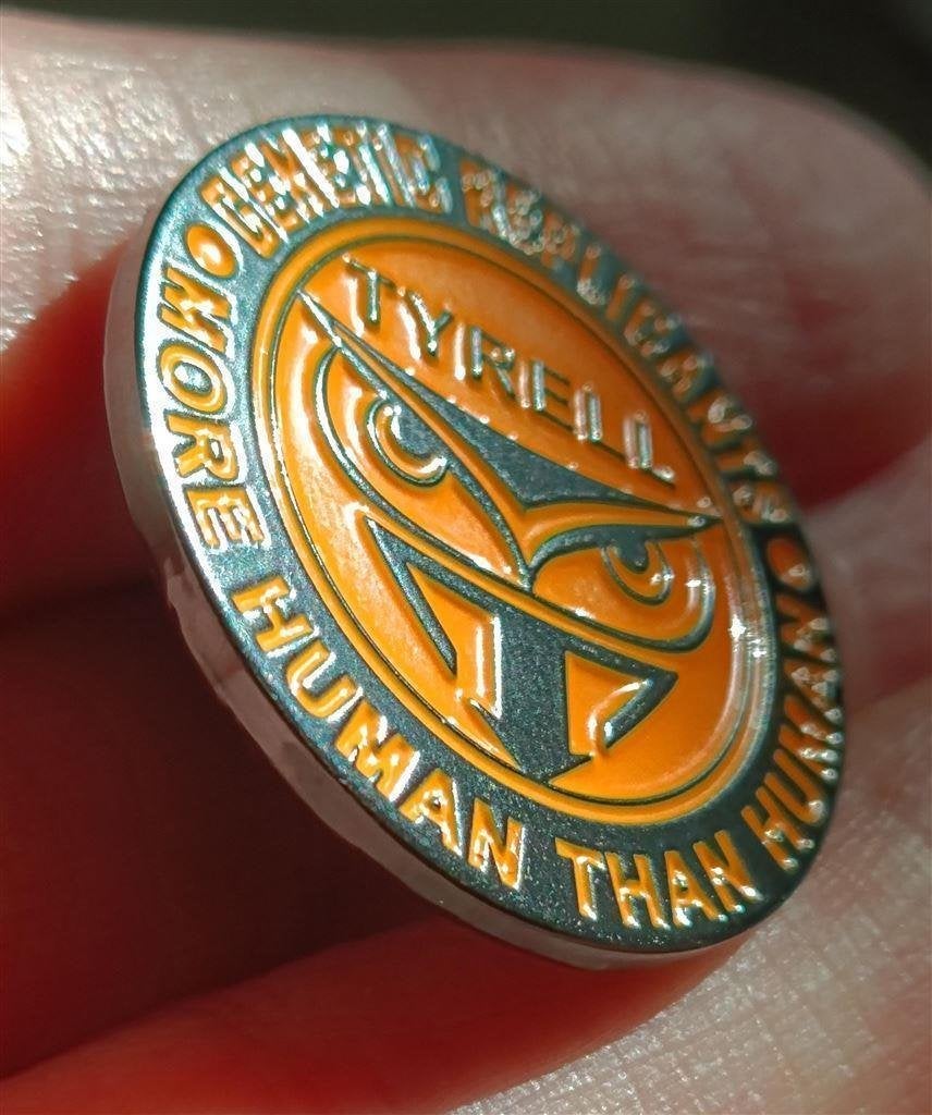 BLADE RUNNER TYRELL Corp mooie Enamel Pin Broche, Verzenden, Nieuw, Foto of Kaart