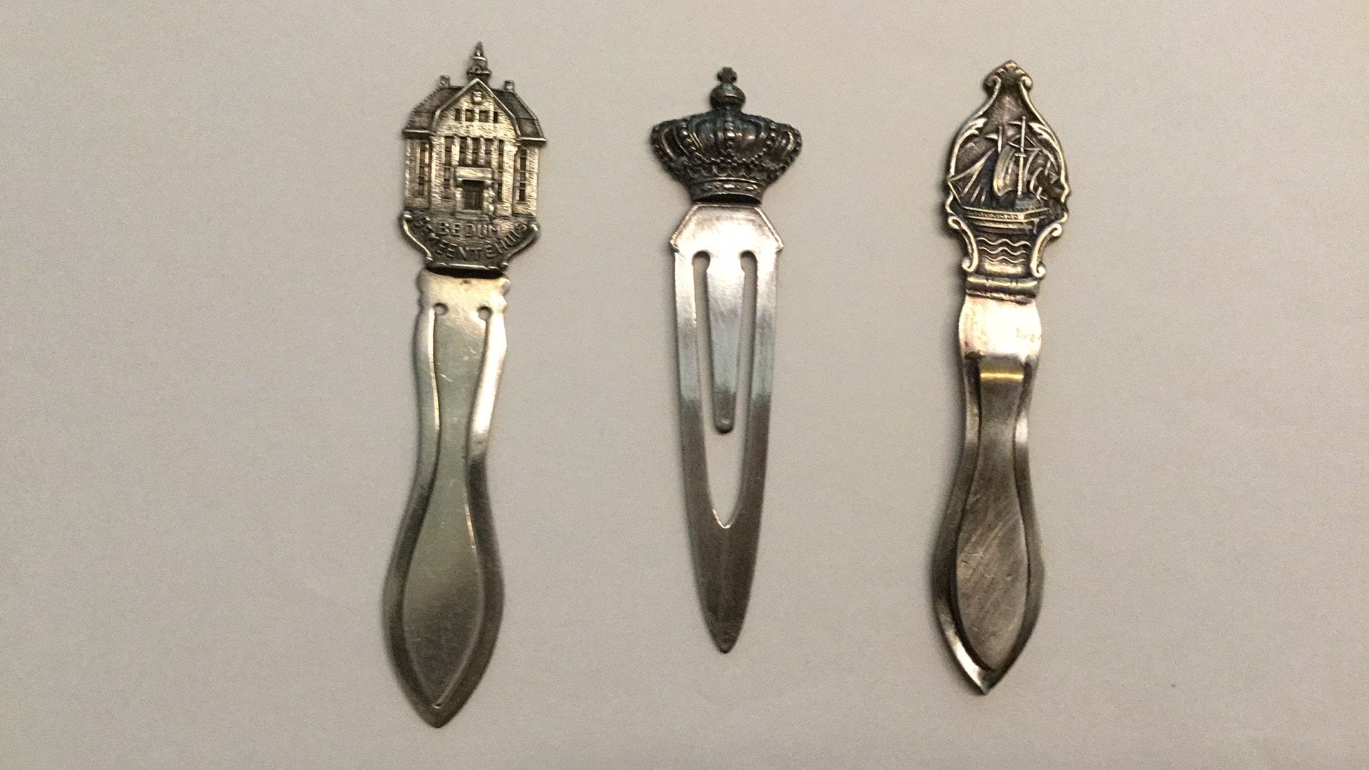 3 oude papierklemmen, Ophalen of Verzenden