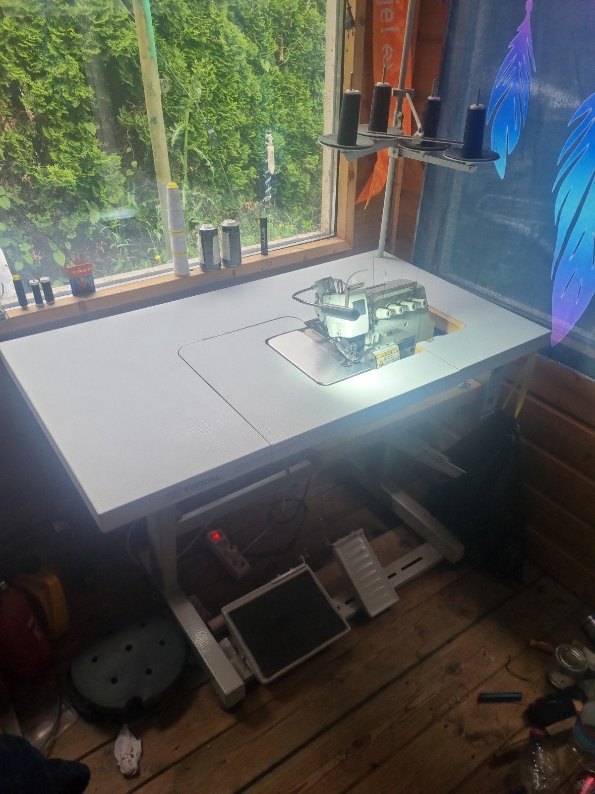 Industrieele lockmachine, Ophalen, Zo goed als nieuw, Lockmachine, Overige merken