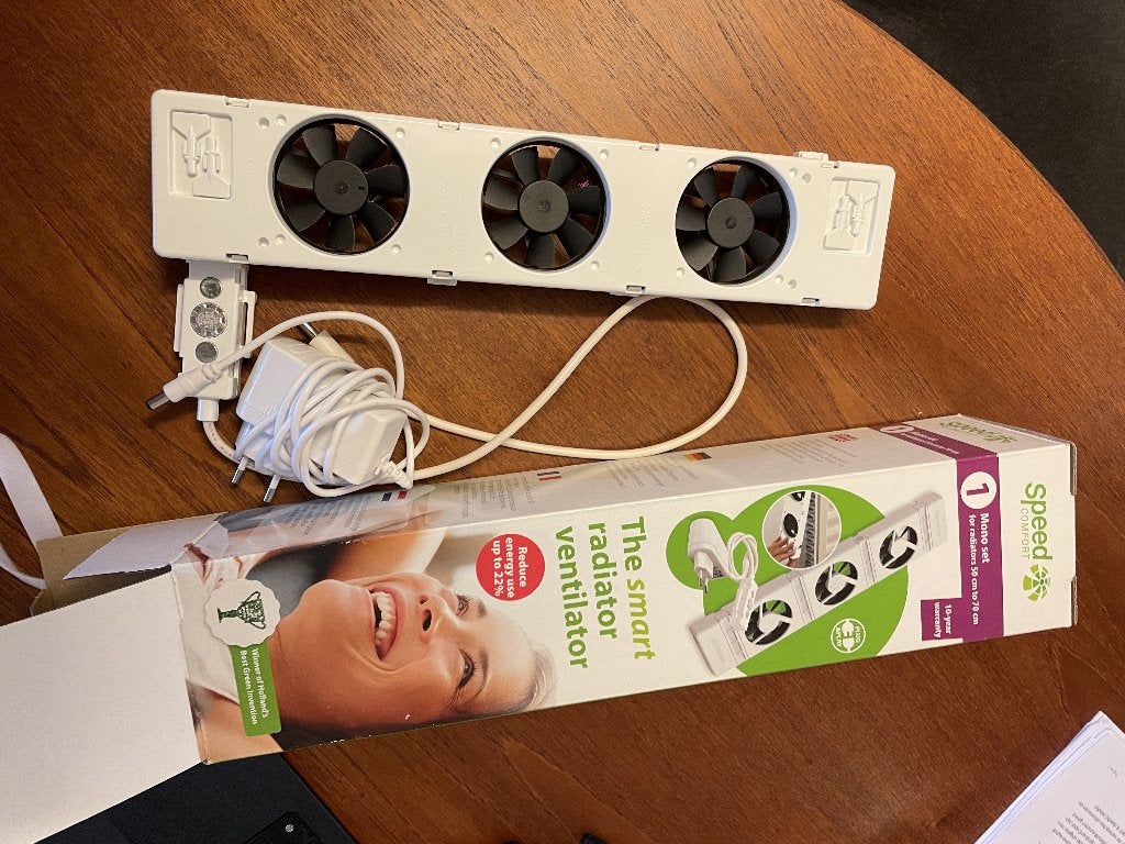 Radiator Ventilator, Doe-het-zelf en Verbouw, Verwarming en Radiatoren, Ophalen, Gebruikt, Minder dan 30 cm, Radiator