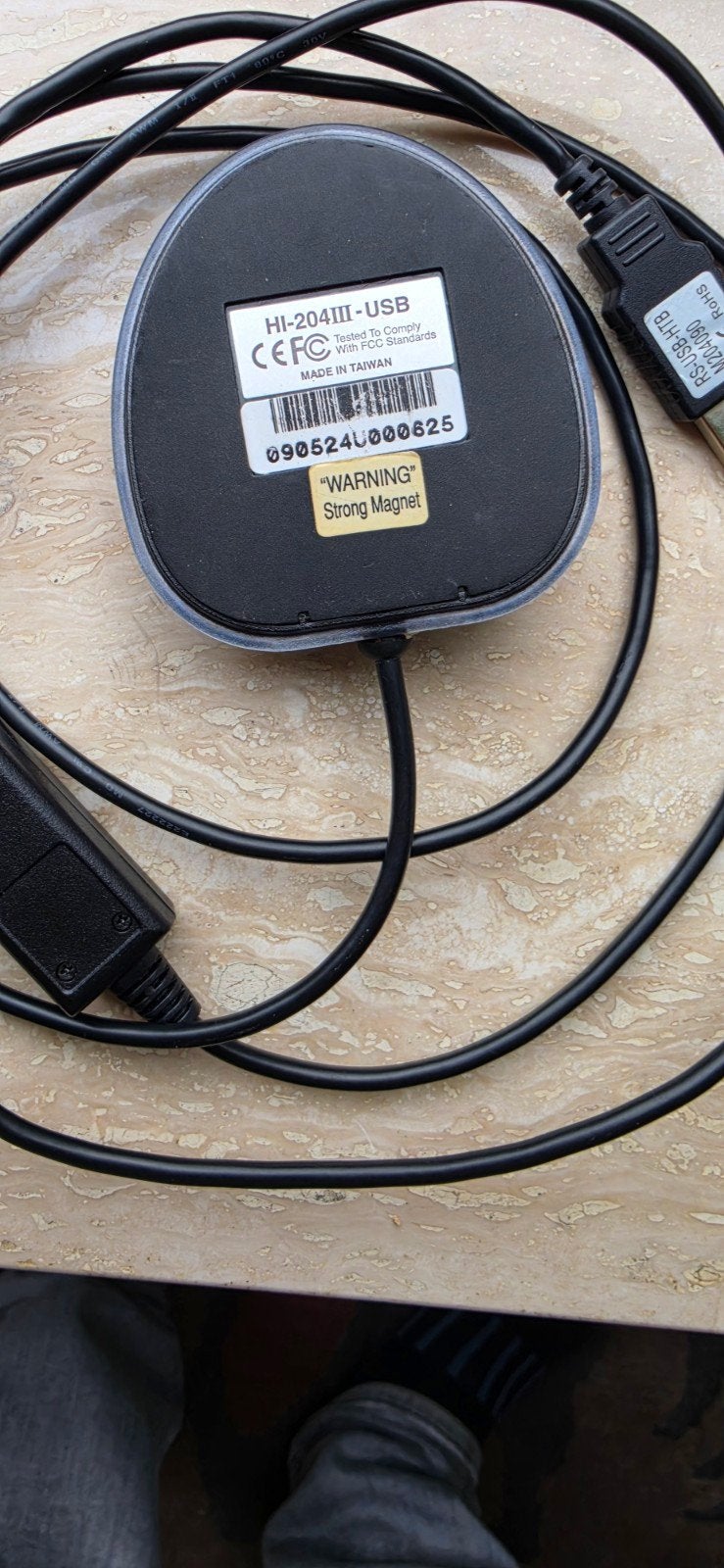 GPS Muis voor Watersport - HI-204III-USB, Ophalen, Gebruikt, Gps of Kompas