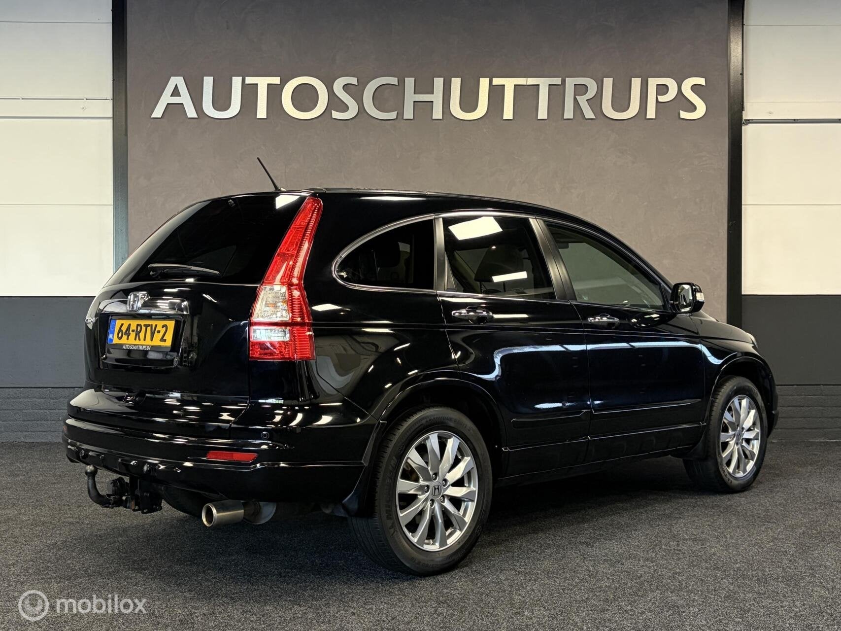 Honda CR-V 2.0i Executive AUTOMAAT / LEDER / PANO / TR.HAAK, Auto's, Automaat, Euro 5, Gebruikt, Beige