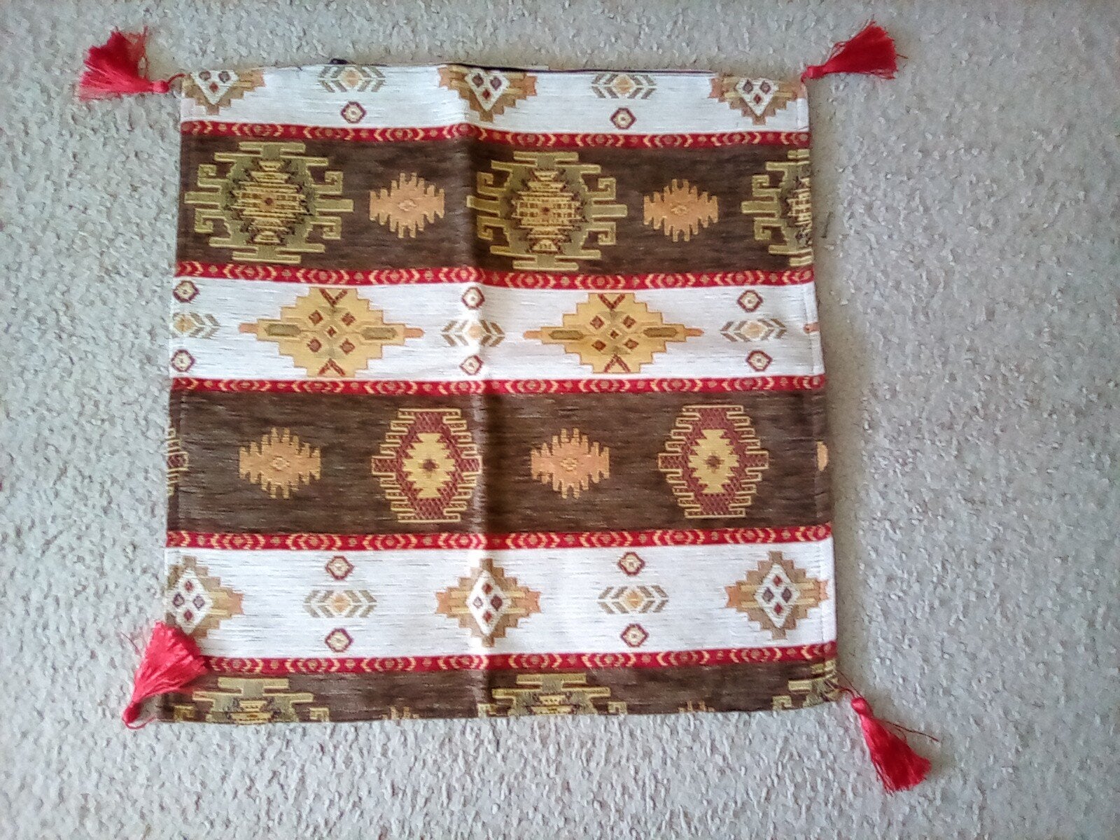 kussenhoes uit Turkije, 43 x 44 cm, Meerkleurig, Vierkant, Nieuw, Ophalen of Verzenden