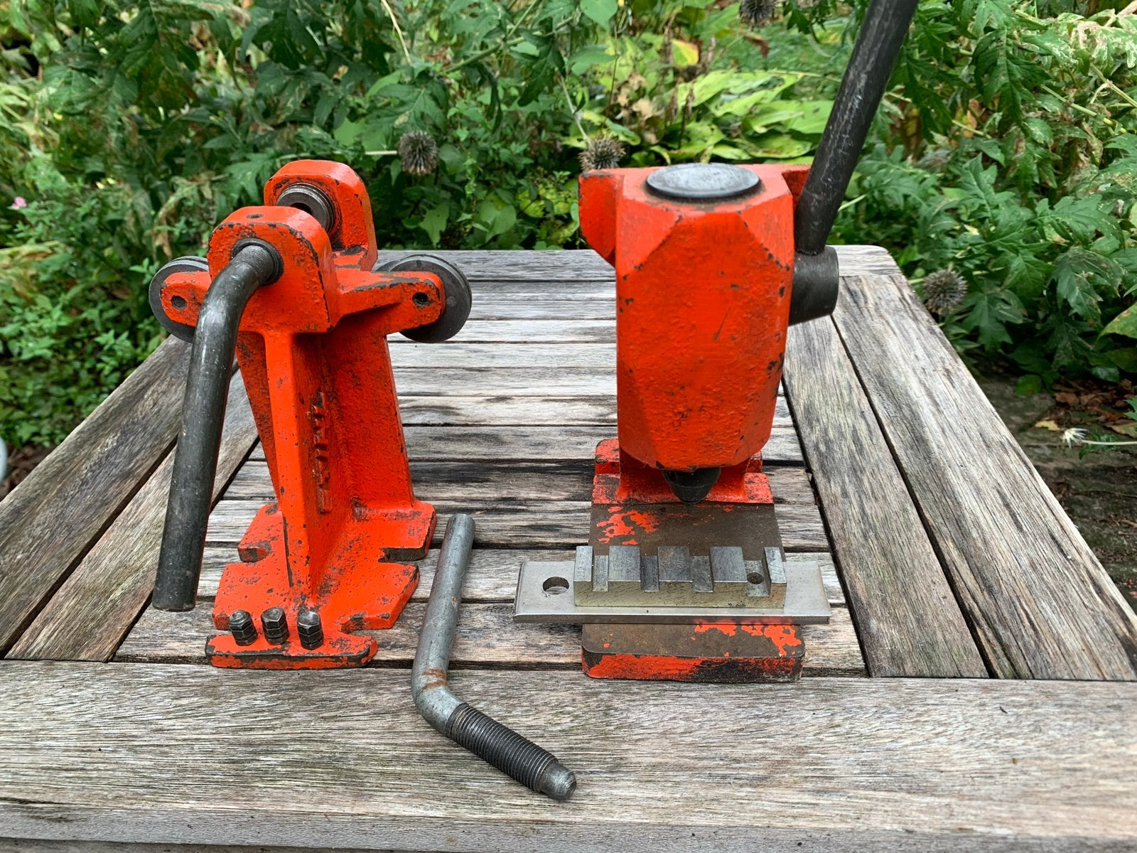 Stihl Klink- en breekapparaat voor zaagkettingen, Ophalen of Verzenden, Gebruikt