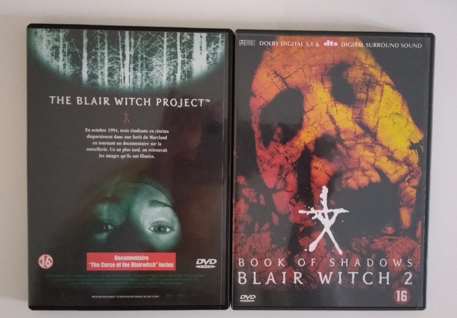 The Blair Witch Project & Blair Witch 2 Book of Shadows, Ophalen of Verzenden, Zo goed als nieuw