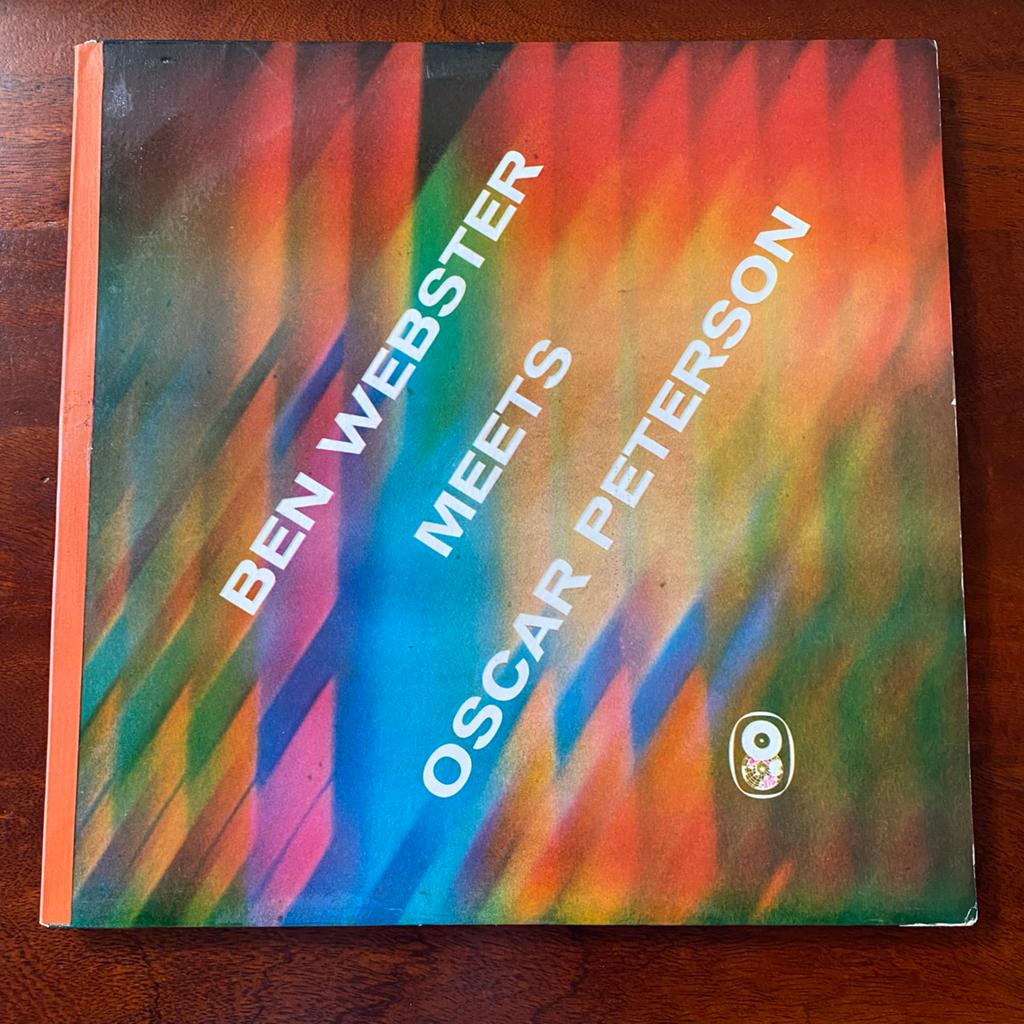 Ben Webster Meets Oscar Peterson LP - Jazz Klassieker, 1960 tot 1980, Gebruikt, Ophalen of Verzenden, 12 inch