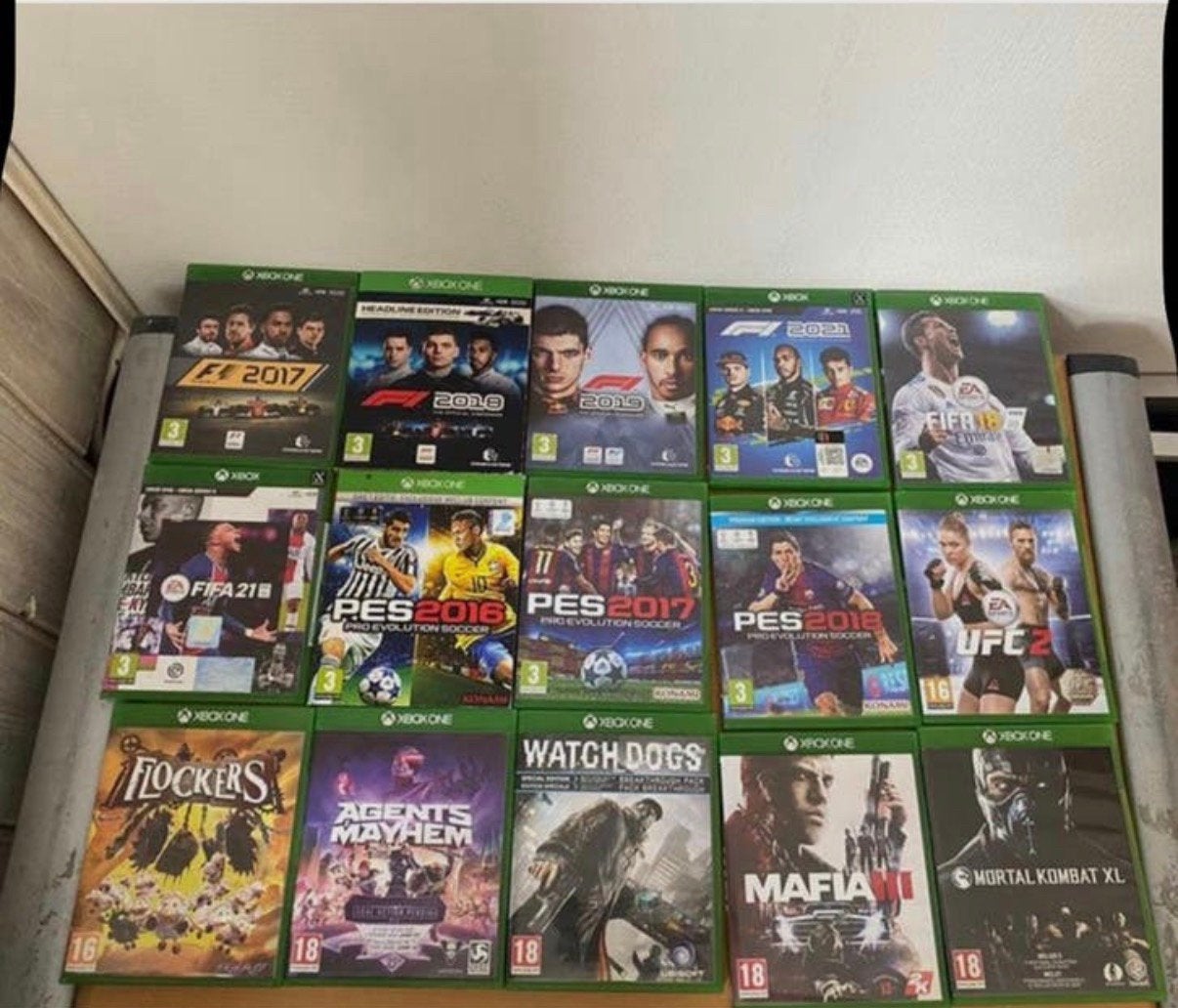 15 Xbox one games, Vincent's games, Ophalen of Verzenden, Zo goed als nieuw, Info@vincents-games.nl
