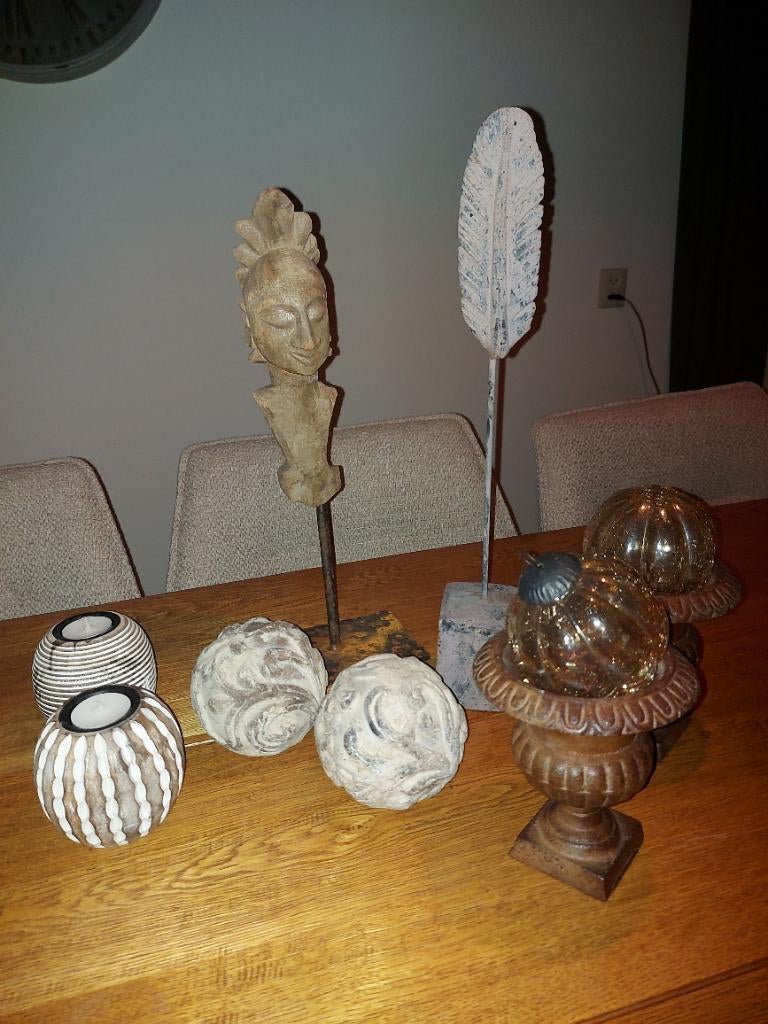 Woonaccessoires, Huis en Inrichting, Ophalen, Zo goed als nieuw, Overige materialen, Minder dan 25 cm