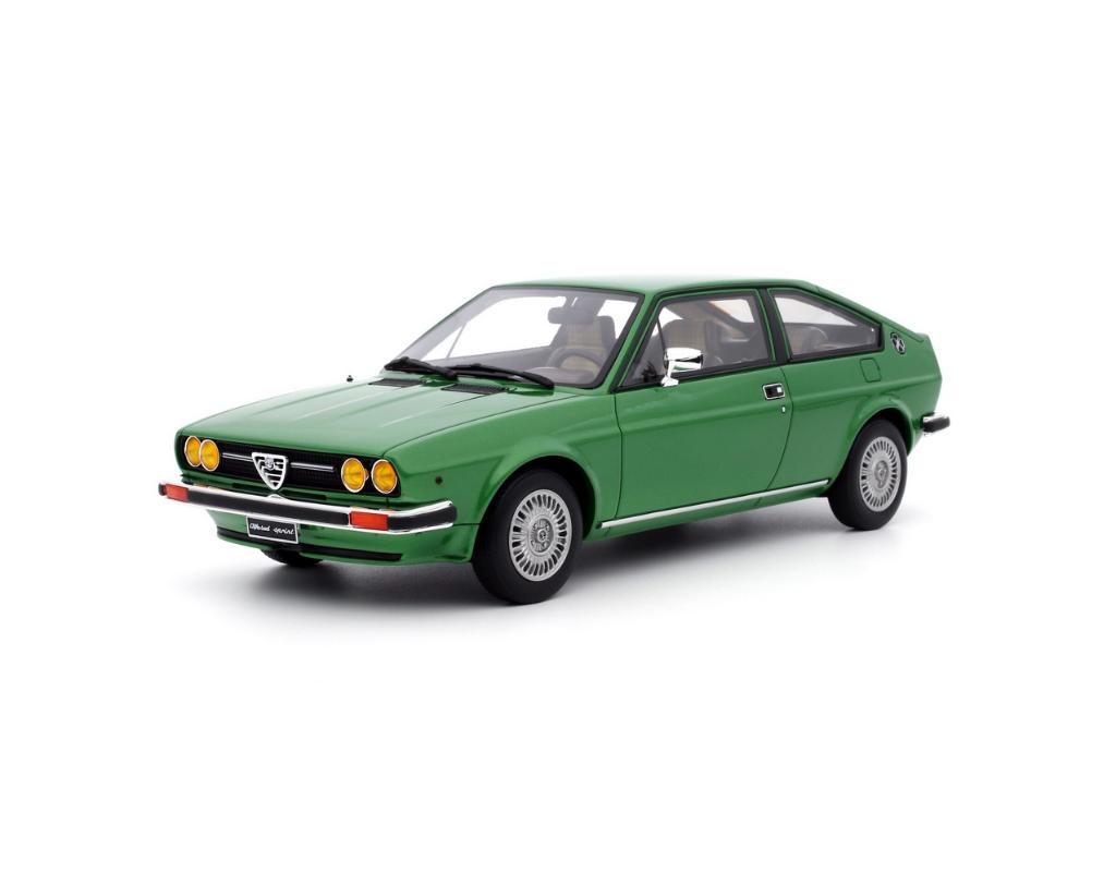 ALFA ROMEO SUD SPRINT GROEN 1976 OTTO MOBILE 1/18 OT1043, Hobby en Vrije tijd, Modelauto's | 1:18, Verzenden, Nieuw, Auto, OttOMobile