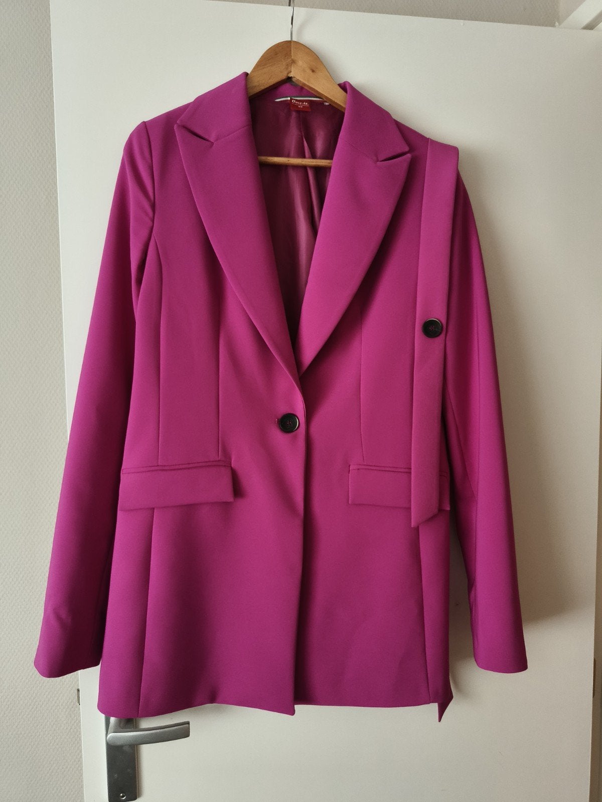 OnlyM fuchsia blazer maat L / 40, Maat 38/40 (M), OnlyM, Ophalen of Verzenden, Zo goed als nieuw