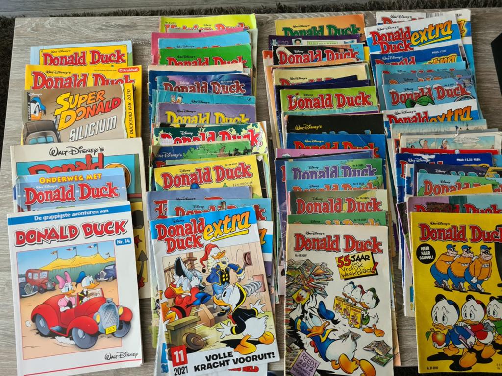 Donald Duck strips, Meerdere stripboeken, Ophalen of Verzenden, Gelezen