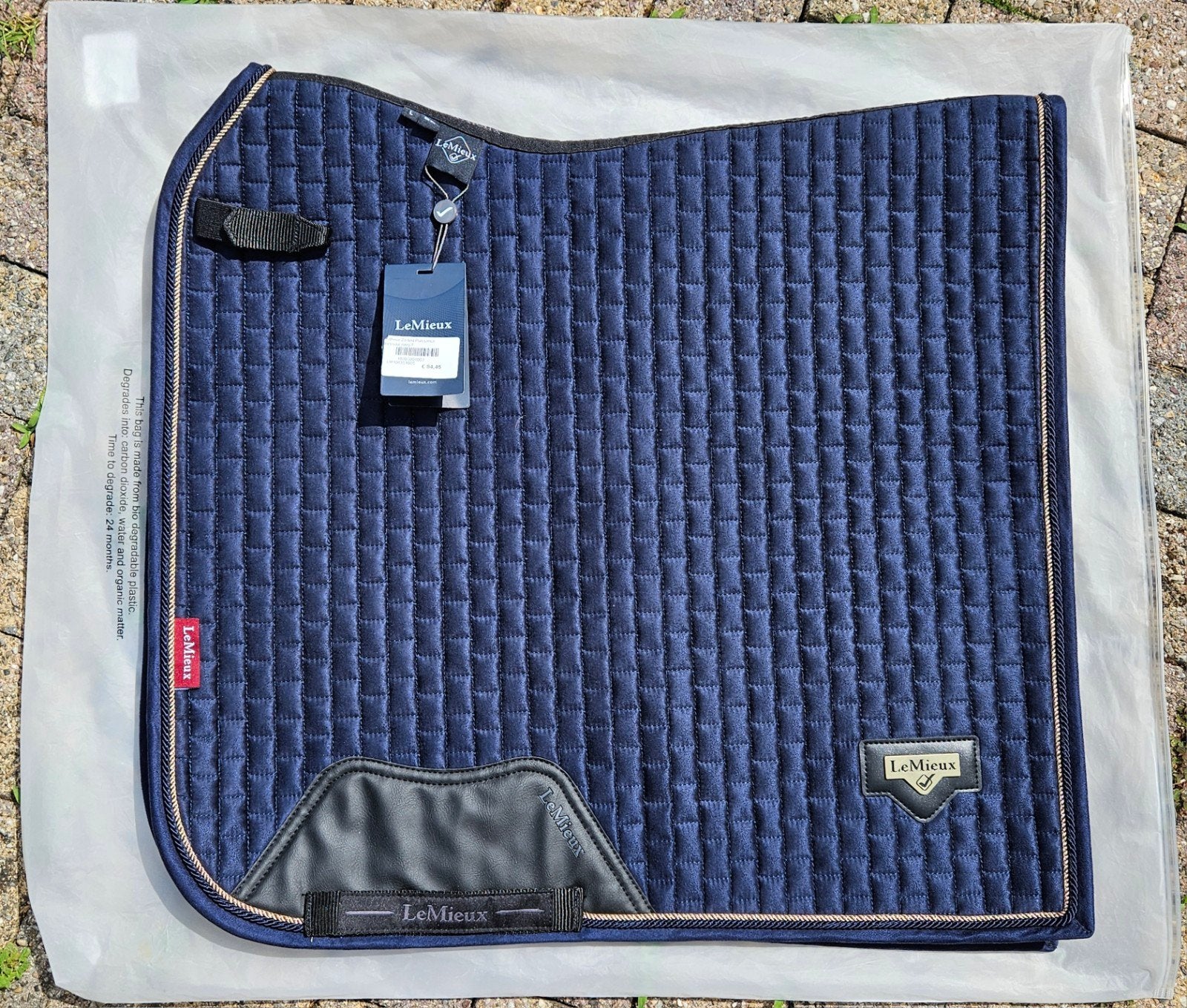 Lemieux puissance navy full dr, Dieren en Toebehoren, Paarden en Pony's | Dekens en Dekjes, Ophalen of Verzenden, Nieuw