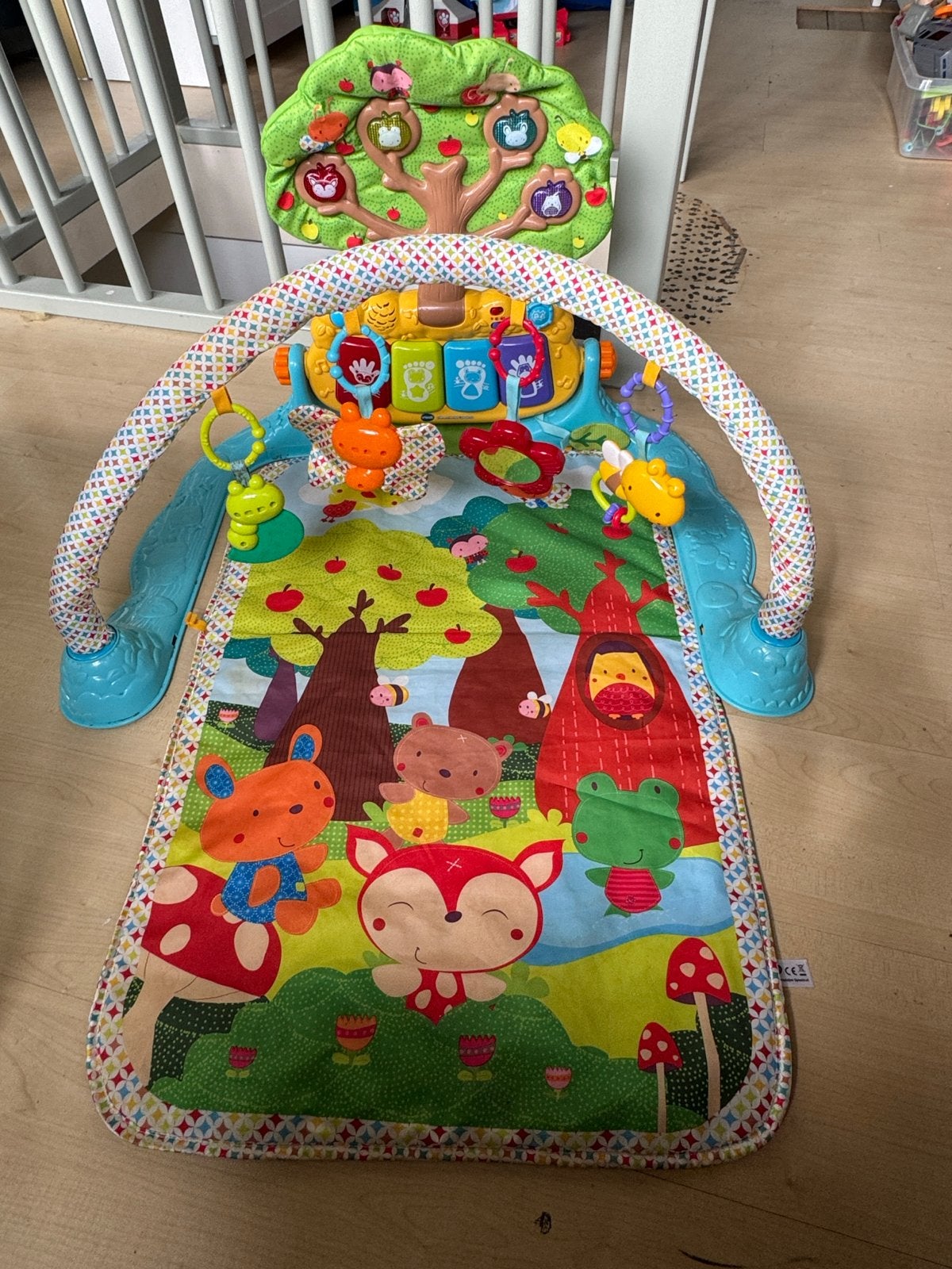VTech Baby Speelkleed met Piano en Speelboog, Ophalen, Zo goed als nieuw, Speelkleed, Met geluid