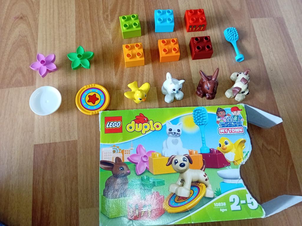 Duplo huisdieren set 10838, Ophalen of Verzenden, Zo goed als nieuw, Duplo
