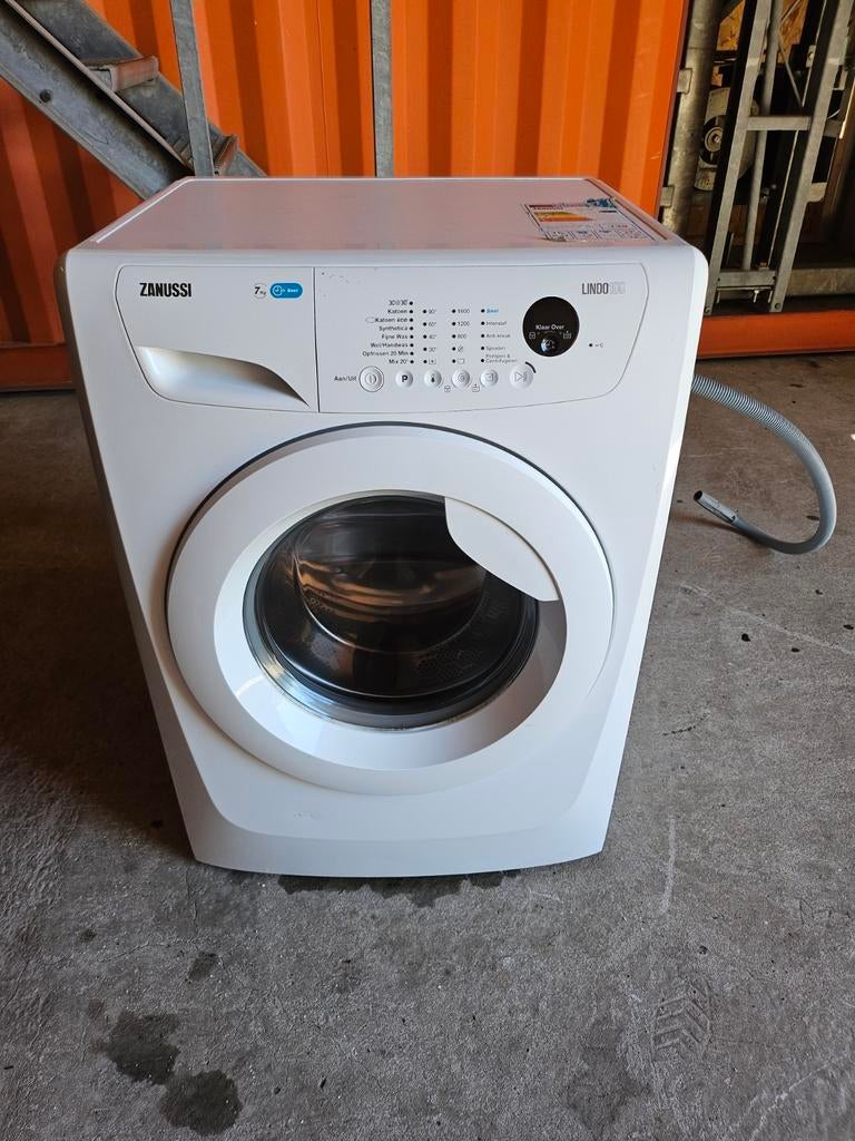 Mooie Zanussi wasmachine 7kg, 6 tot 8 kg, Ophalen of Verzenden, 85 tot 90 cm, Minder dan 1200 toeren