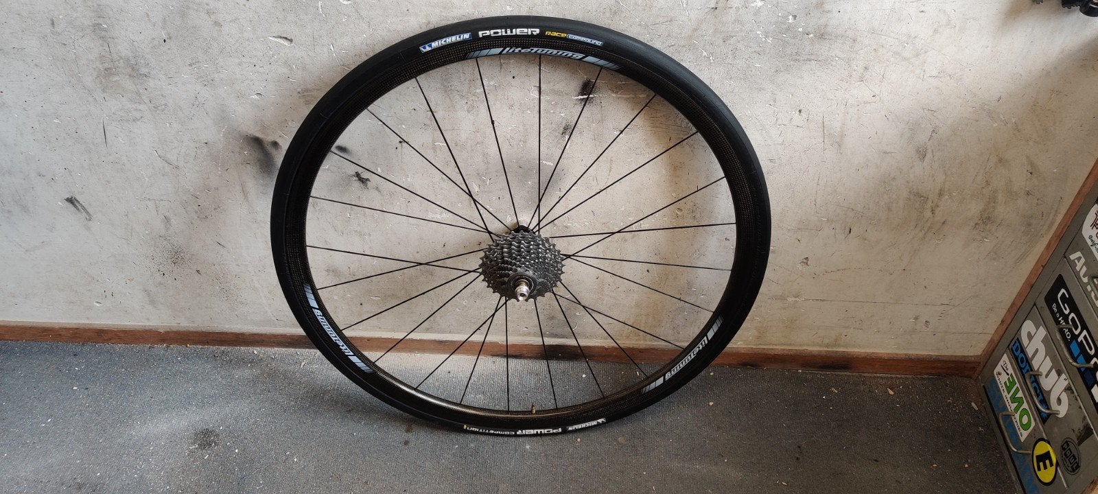 Nieuw carbon achterwiel met Campagnolo 11 speed cassette 28", Fietsen en Brommers, Fietsonderdelen, Ophalen of Verzenden, Wiel