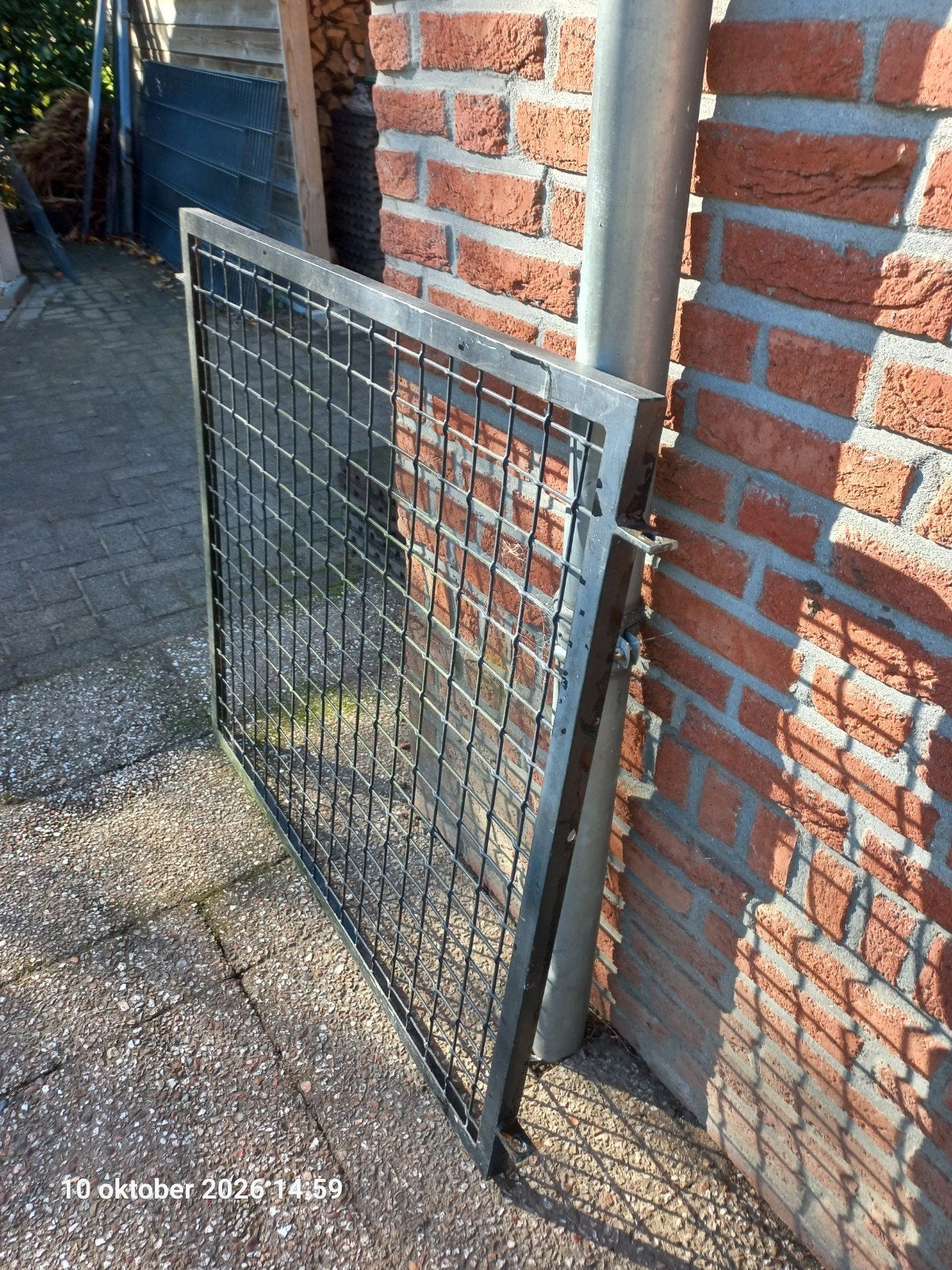 Hekje en poortje, draaihek, Tuin en Terras, Ophalen, IJzer, Tuinhek