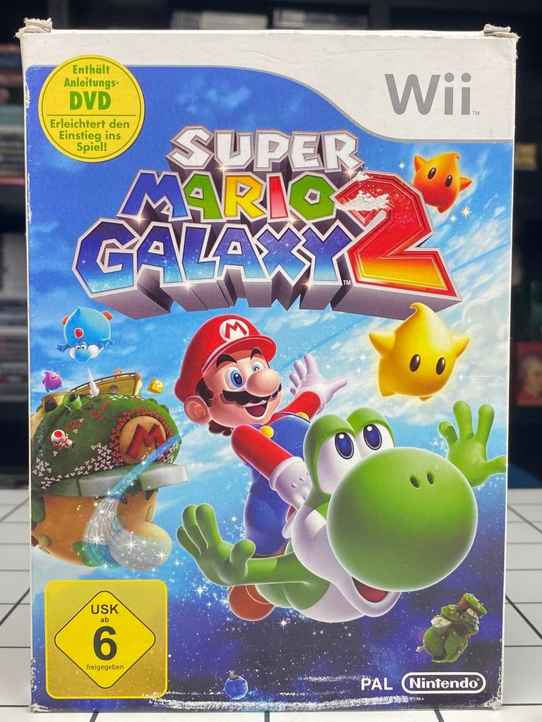 Super Mario Galaxy 2 DVD Bundel – Nintendo Wii – Compleet, Www.nintendo.com, 2 spelers, Ophalen of Verzenden, Zo goed als nieuw