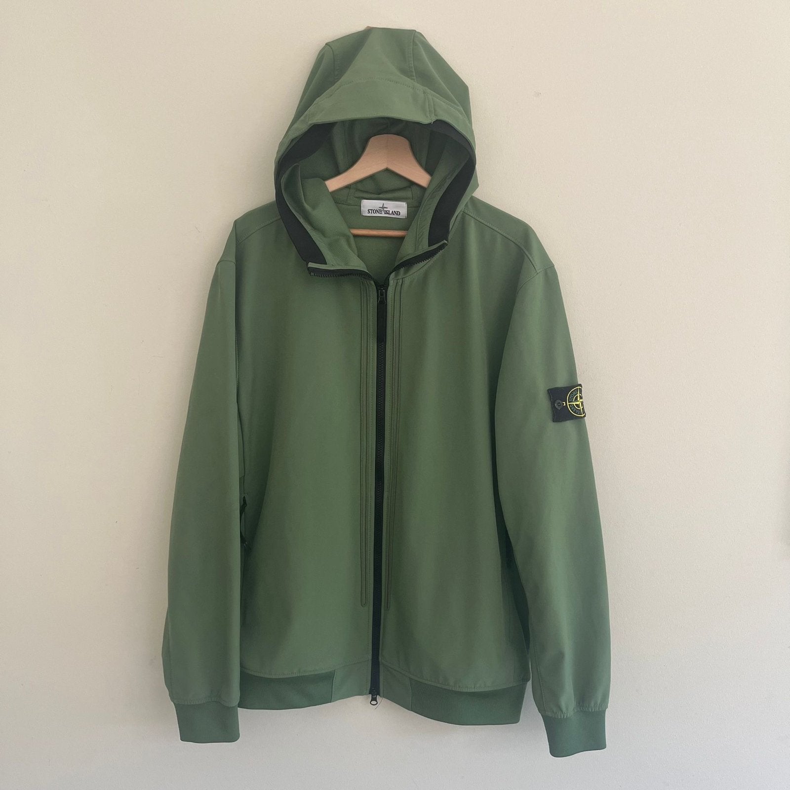 Stone Island soft shell - 100% Origineel, Ophalen of Verzenden, Zo goed als nieuw, Overige maten, Groen