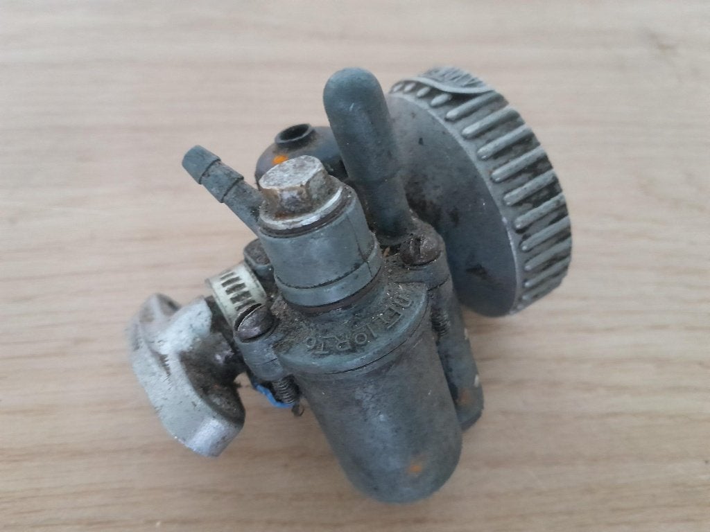 Oldtimer bromfiets Dellorto carburateur, Ophalen, Gebruikt, Carburateur