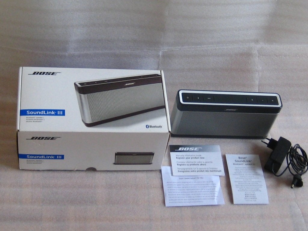 Bose Soundlink lll, Ophalen of Verzenden, Zo goed als nieuw, Draagbare speaker, Bose