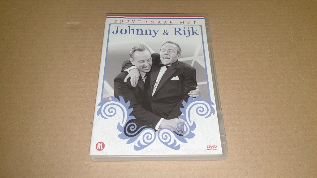 DVD - Topvermaak met Johnny en Rijk, Overige artiesten, Alle leeftijden, Ophalen of Verzenden, Tv-programma of Sketches