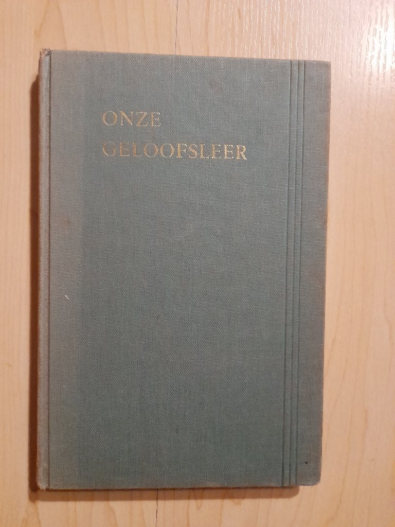 ONZE GELOOFSLEER  J Vreugdenhil, Ophalen of Verzenden, Gelezen