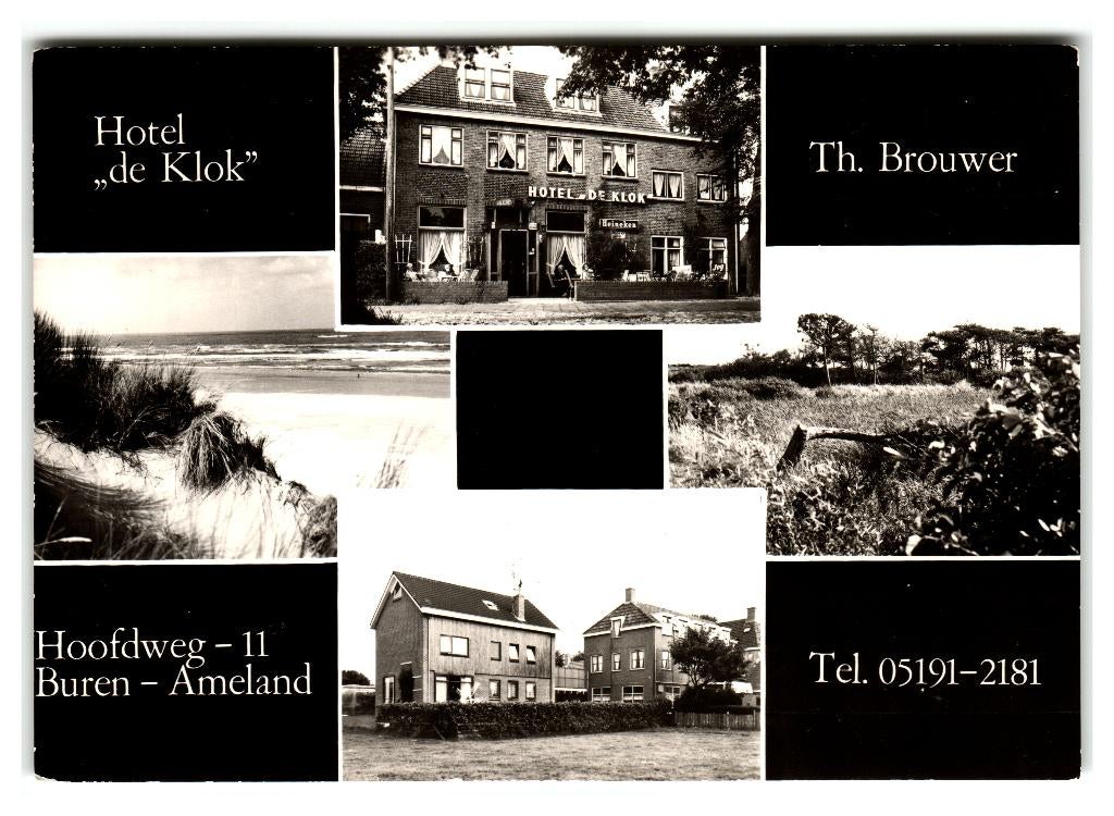 Ameland, Buren. Opruimingskaart, Verzamelen, Verzenden, 1960 tot 1980, Gelopen, Waddeneilanden