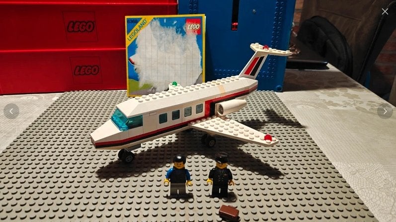 Lego Legoland Jet Airliner 6368, Kinderen en Baby's, Gebruikt, Lego, Ophalen of Verzenden, LEGOLAND