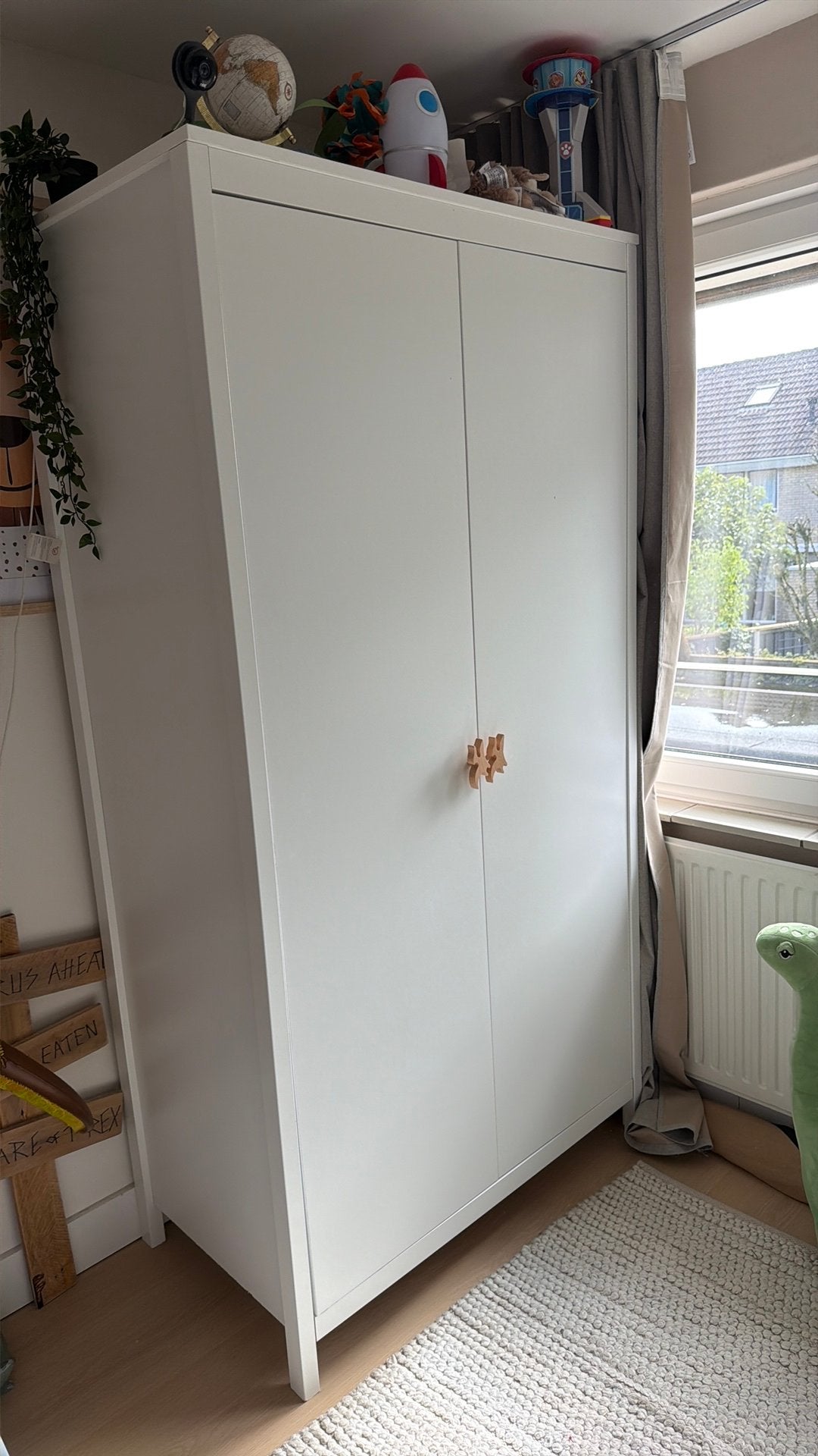 Kledingkast wit Madeira, Huis en Inrichting, Ophalen, 100 tot 150 cm, Zo goed als nieuw, 150 tot 200 cm