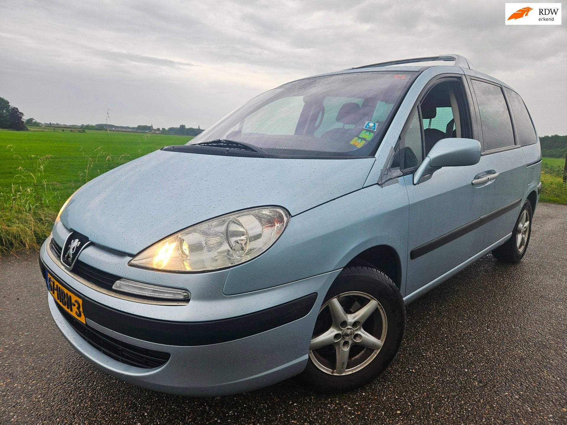 Peugeot 807 2.0 ST/ automaat/ airco/ bj 2008, Auto's, Gebruikt, 4 cilinders, Bedrijf, 93 €/maand