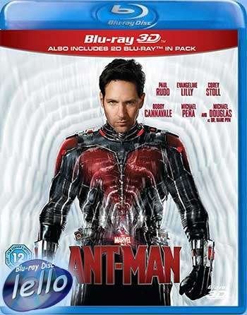 Blu-ray 3D: Disney Marvel's Ant-Man (2015 Paul Rudd) UK NLO, Ophalen of Verzenden, Nieuw in verpakking, Actie