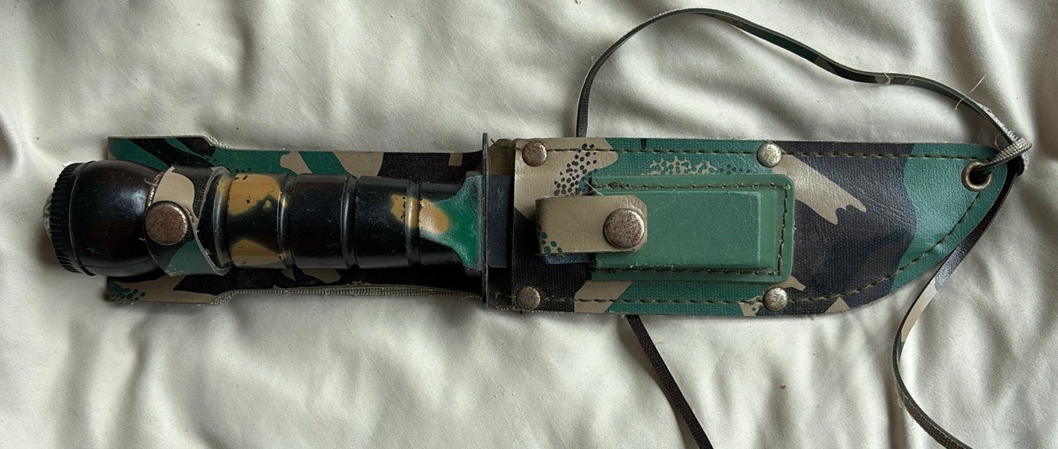 Vintage survivalmes, Verzamelen, Ophalen of Verzenden, Mes of Dolk