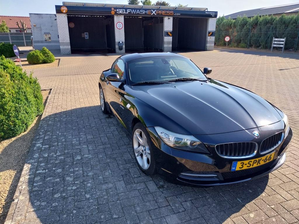 BMW Z4 2.0 Roadster 20I 2013 Zwart, Auto's, 183 pk, 4 cilinders, Cabriolet, Zwart