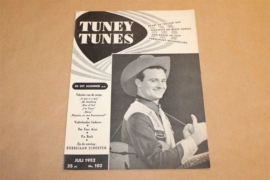Tuney Tunes - No. 102 - Juli 1952, Ophalen of Verzenden, 1940 tot 1960, Knipsel(s)