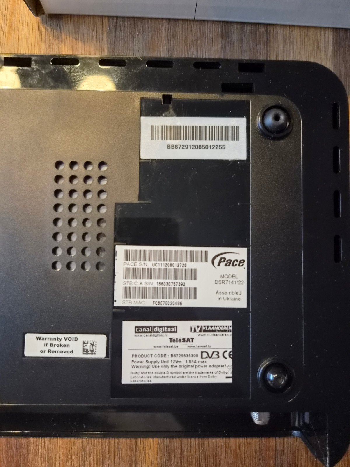 M7 Digital Satellite HD Receiver DSR 7141, Ophalen of Verzenden, Zo goed als nieuw, Decoder