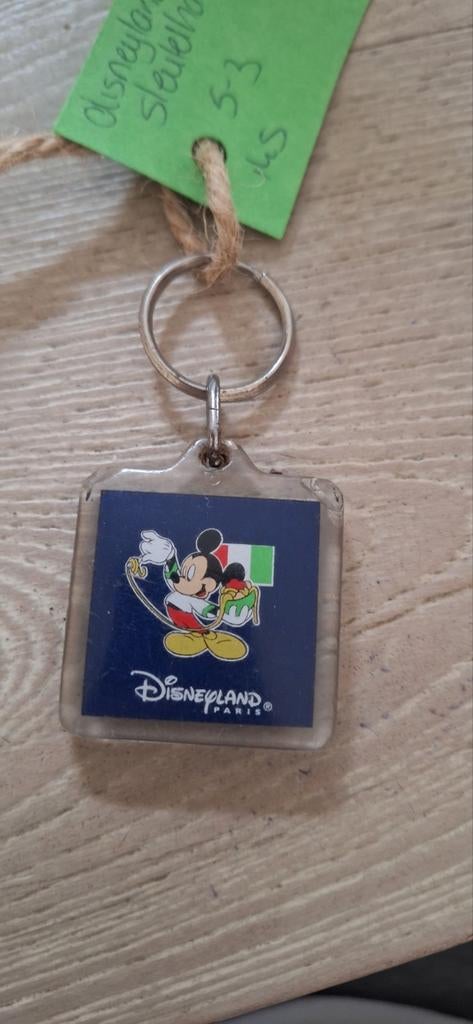 Disneyland Parijs sleutelhanger (5.3), Disney, ., Ophalen of Verzenden, Zo goed als nieuw