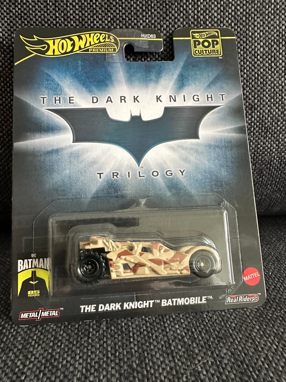 Hot Wheels Pop Culture - The Dark Knight Batmobile, Ophalen of Verzenden, Zo goed als nieuw, Auto