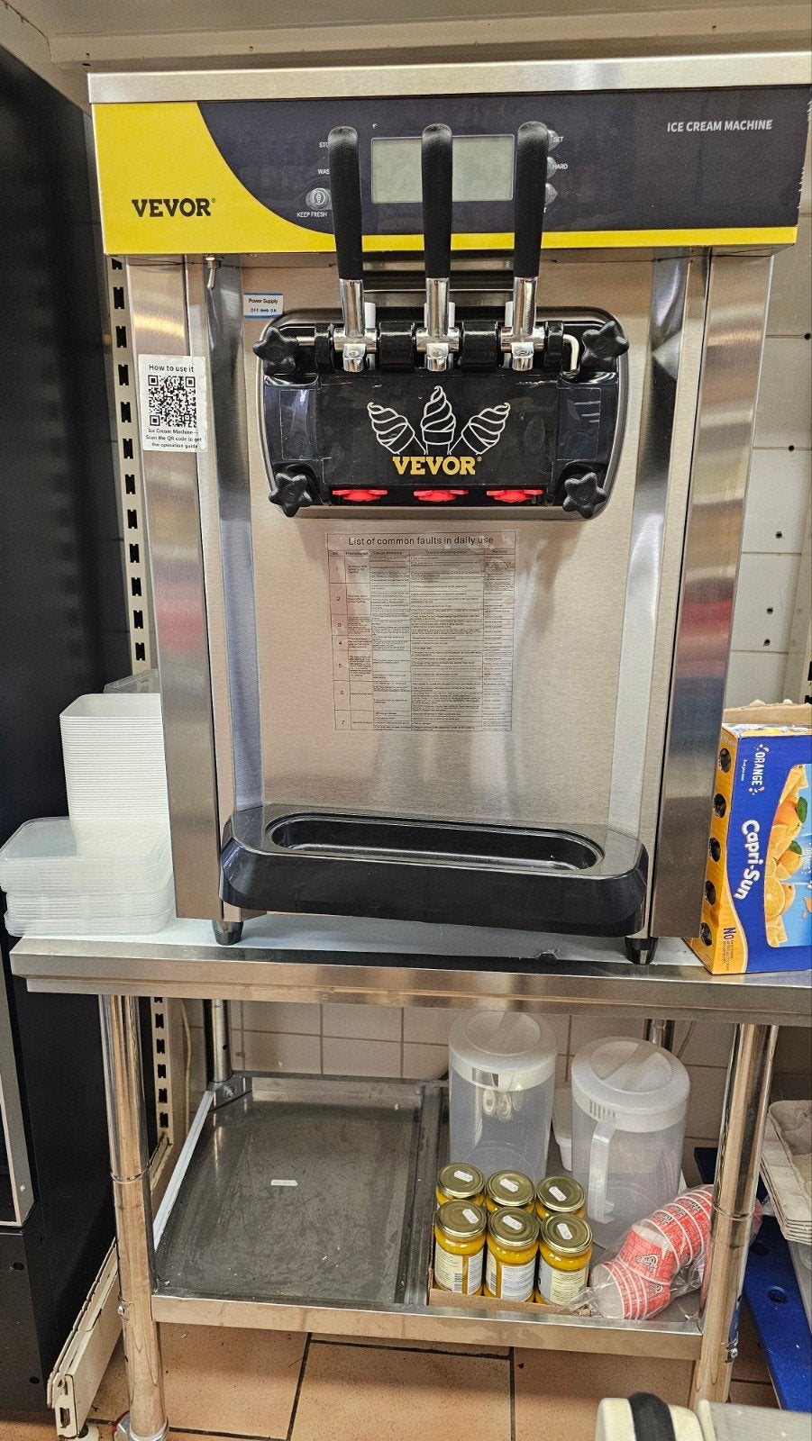 Vevor Softijsmachine - Perfect voor uw horecazaak!, Ophalen