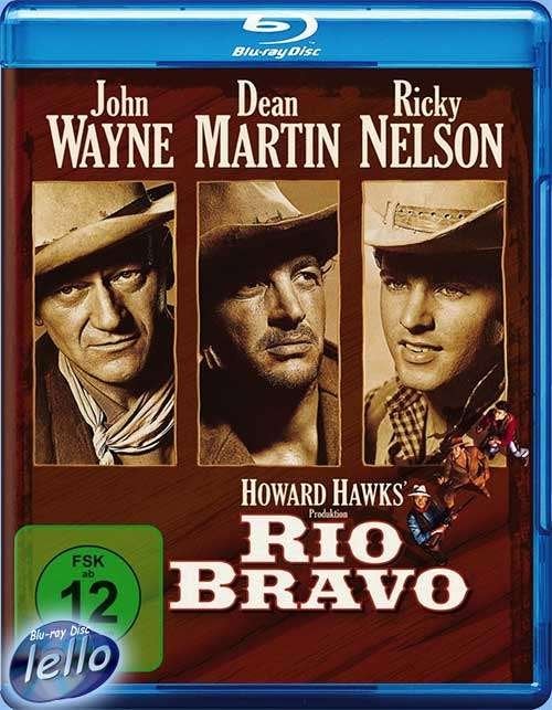 Blu-ray: Rio Bravo (1959 John Wayne, Dean Martin) DE NLO, Cd's en Dvd's, Blu-ray, Ophalen of Verzenden, Zo goed als nieuw, Actie