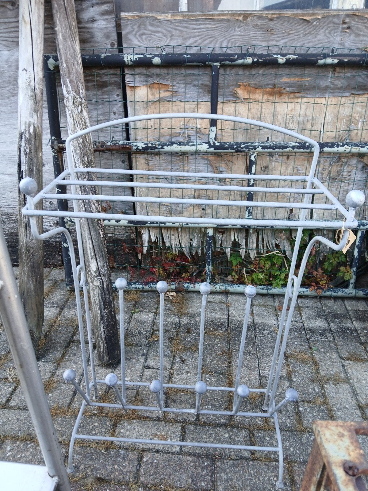 Zinken laarzenrek, Ophalen, Gebruikt