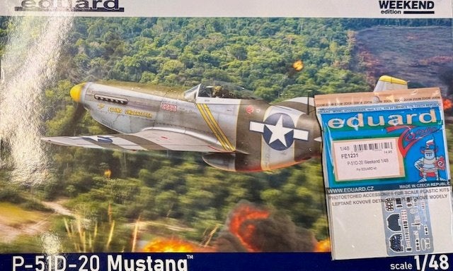 Coelianmodels, Eduard 84176, P-51D Inkl. P/E, 1/48, € 32,99, Overige merken, Nieuw, Ophalen of Verzenden, Groter dan 1:72