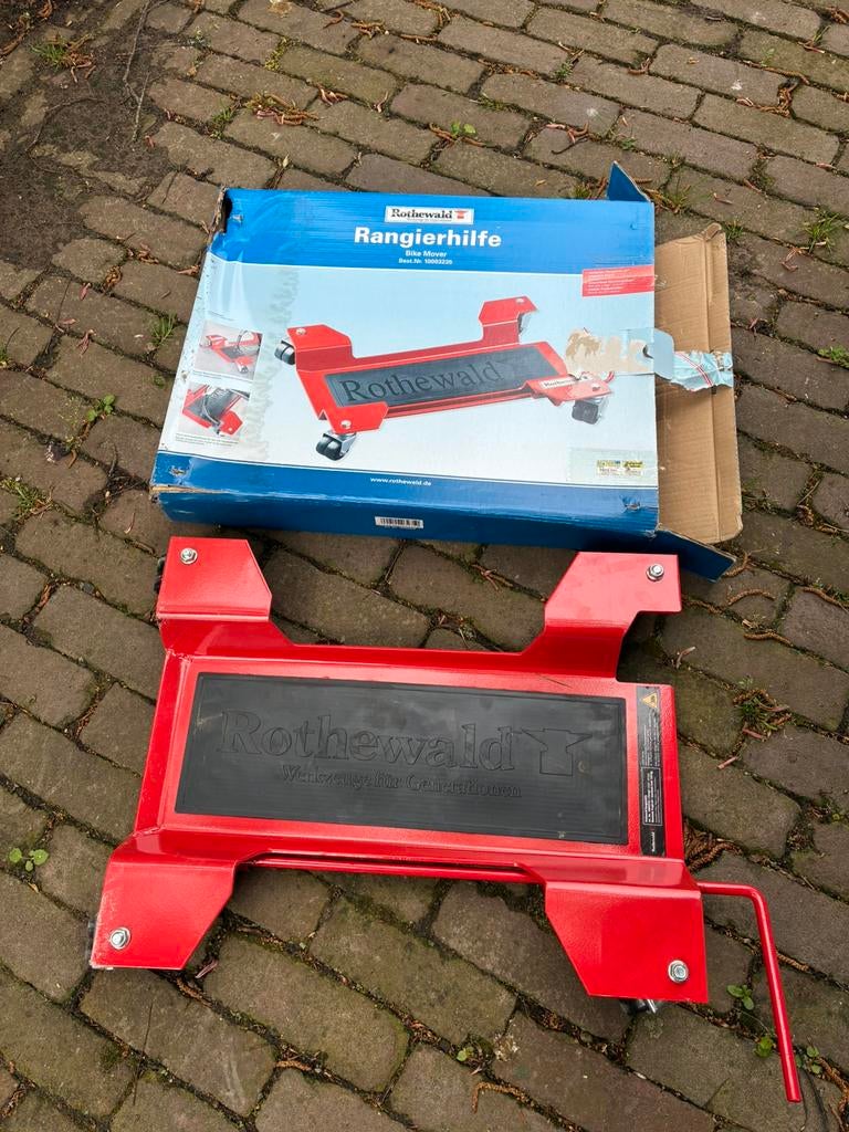 Motor mover Rothewald, Ophalen, Zo goed als nieuw