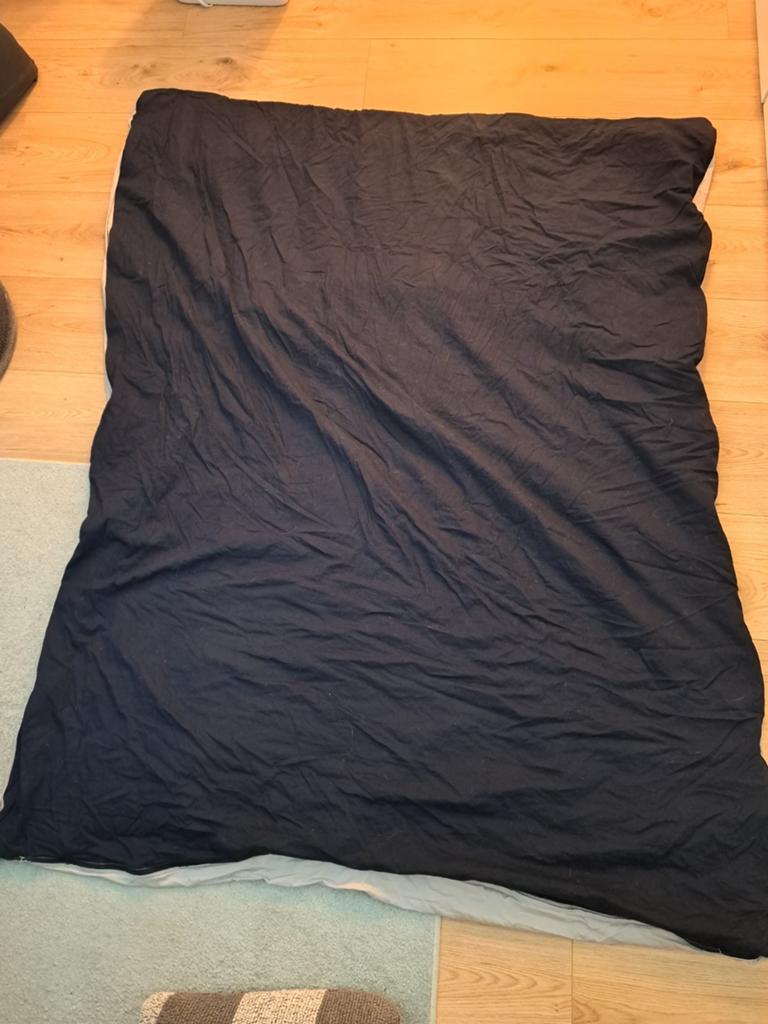 Ella Health Verzwaringsdeken 150x210cm, 9kg met hoes, Eenpersoons, Blauw, Ophalen of Verzenden, Deken of Dekbed