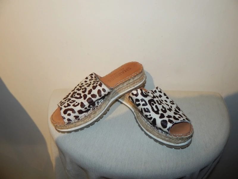 Shabbies Fred de la Bretoniere sandalen slippers animal36/37, Slippers, Overige kleuren, Shabbies Amsterdam, Verzenden