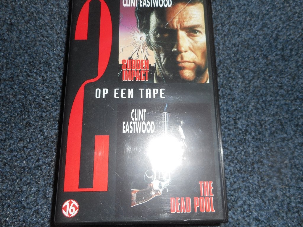 CLIT EASTWOOD! 2 Top Thriller's samen Op Duo VIDEO!, Vanaf 16 jaar, Verzenden, Zo goed als nieuw, Actie en Avontuur