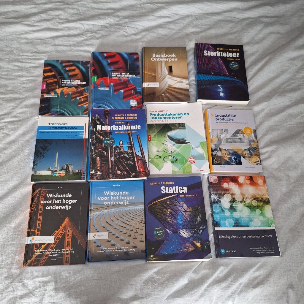 Boeken Windesheim Werktuigbouwkunde, Ophalen, Beta, Zo goed als nieuw, HBO