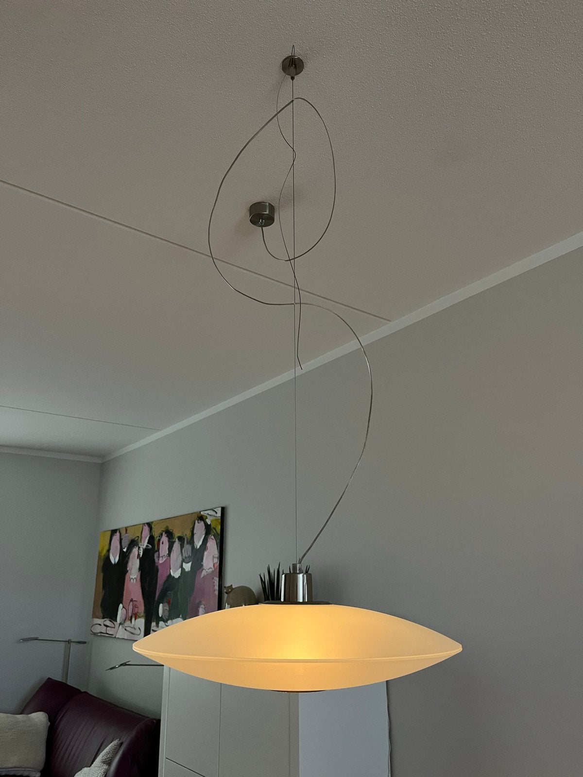 Prandina extra S1 hanglamp - Modern Design, Ophalen, Gebruikt, Glas, E27 (groot)