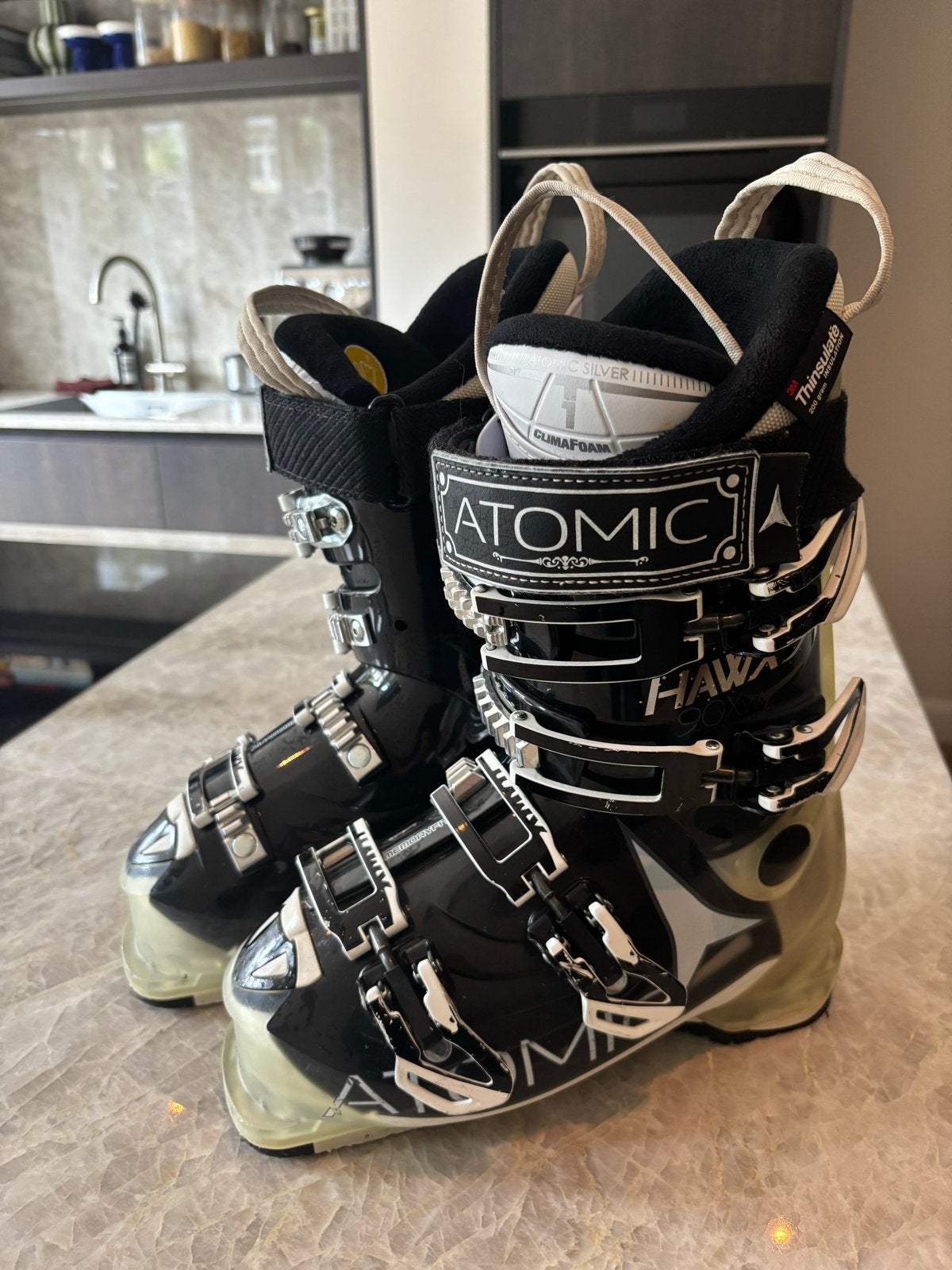 Atomic Hawx 90Xw skischoenen, maat 36,5, Thinsulate, Sport en Fitness, Skiën en Langlaufen, Ophalen, 160 tot 180 cm, Gebruikt