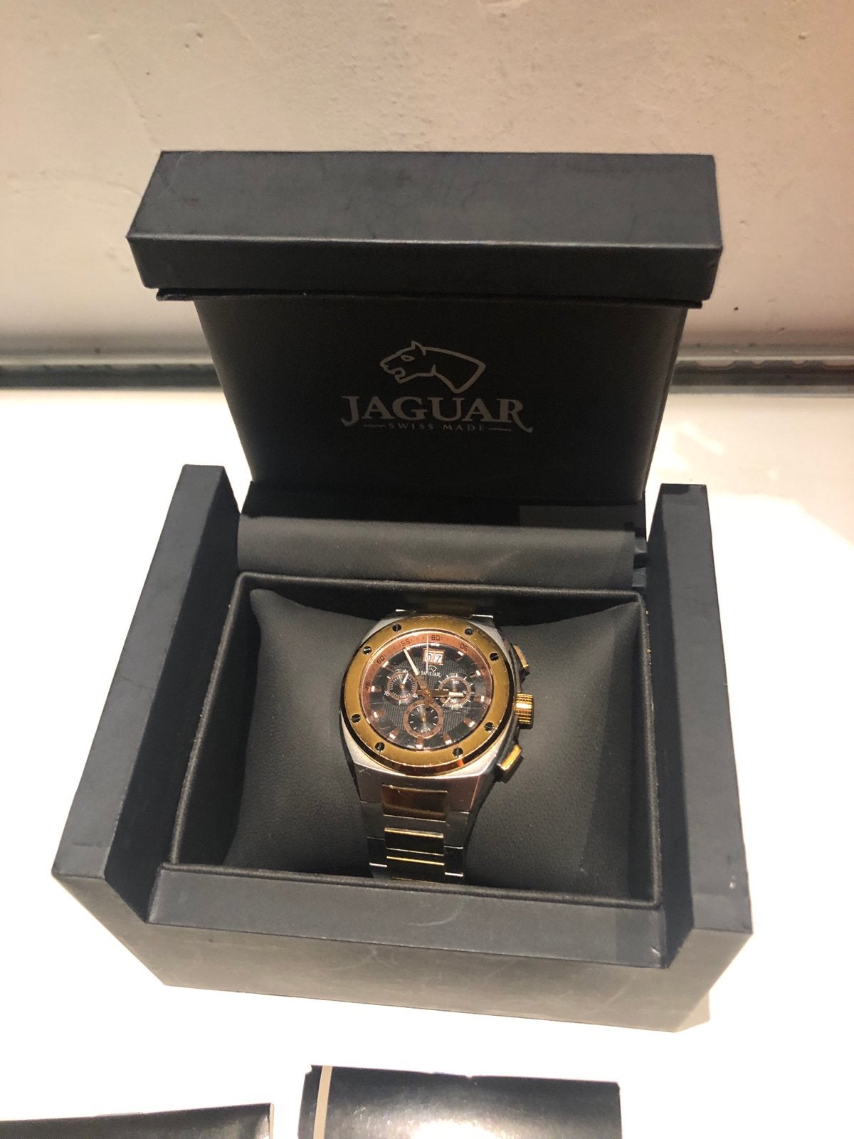 Jaguar Swiss Made Herenhorloge - Zo goed als nieuw, Staal, Polshorloge, Zo goed als nieuw, Ophalen